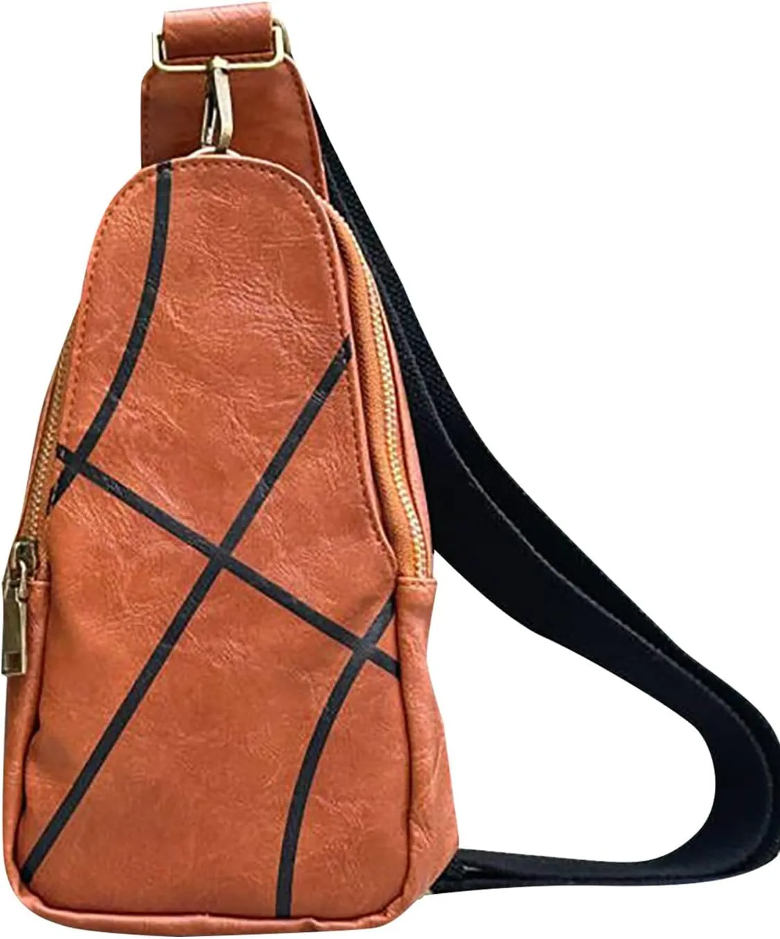 Men Women Baseball Shoulder Bag Chest Bag Sports Baseball Messenger Bags Messenger Satchel Bags for Men (C, One Size)