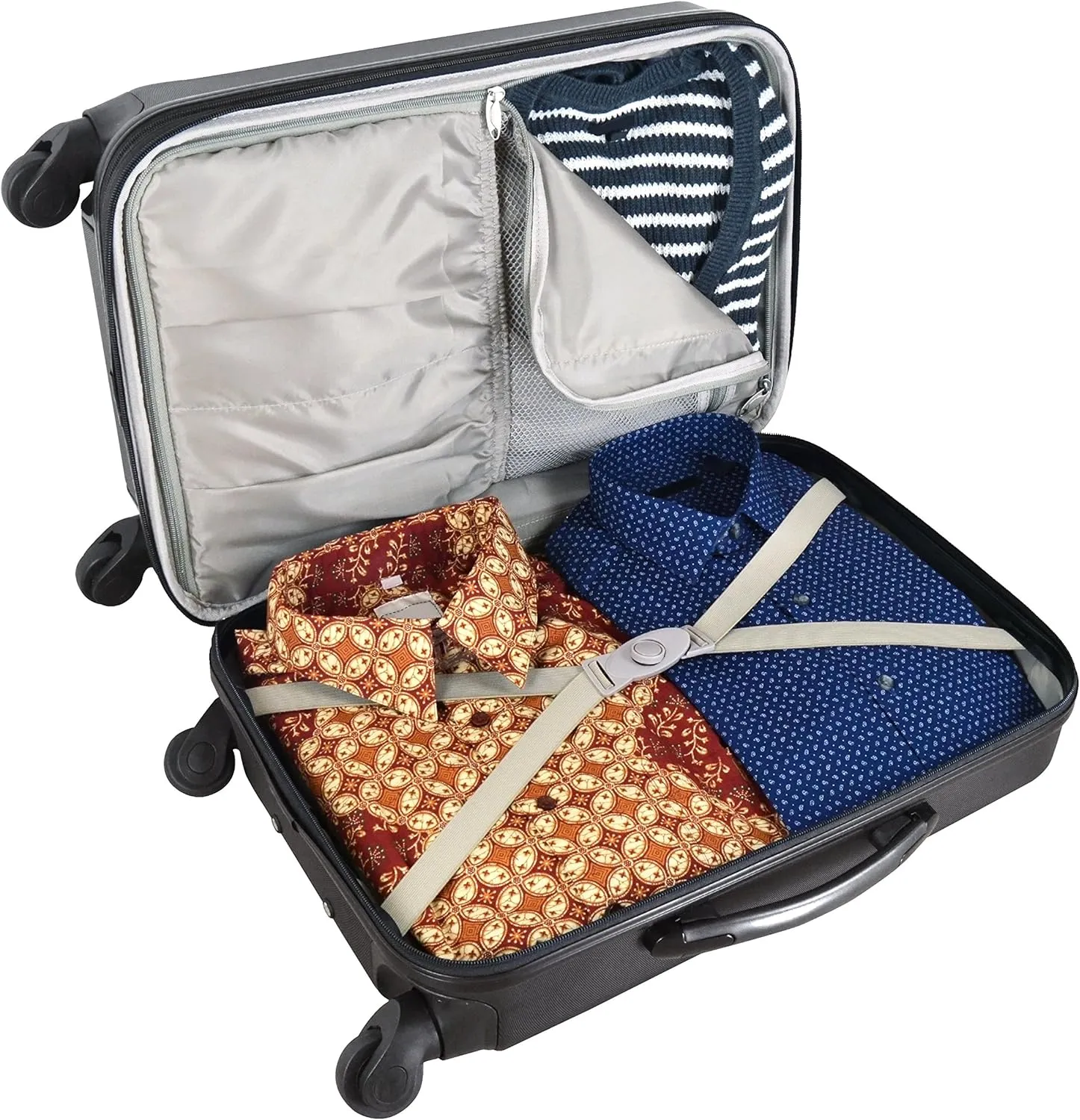 NCAA Two-Tone Hardcase Luggage Spinner