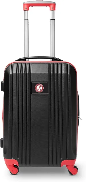 NCAA Two-Tone Hardcase Luggage Spinner