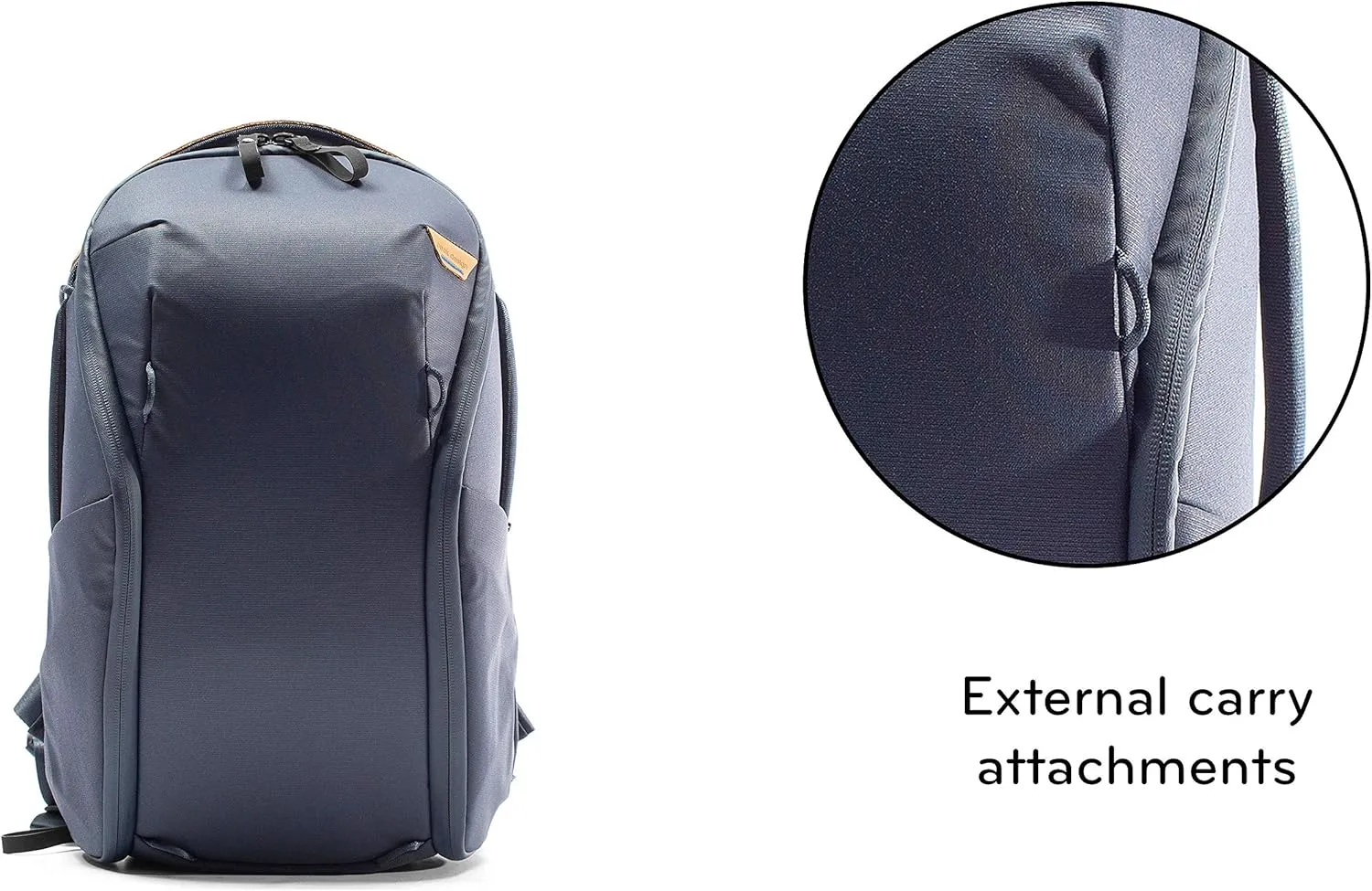 Peak Design Everyday Backpack Zip 15L Midnight, Carry-on Backpack with Laptop Sleeve (BEDBZ-15-MN-2)