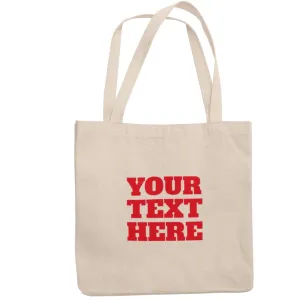Personalized Reusable Canvas Tote Bag, Custom Aesthetic Grocery Shopping Tote Bags