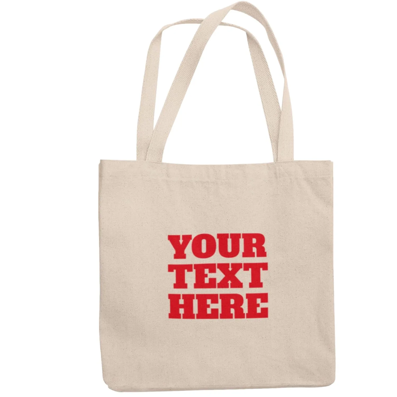 Personalized Reusable Canvas Tote Bag, Custom Aesthetic Grocery Shopping Tote Bags