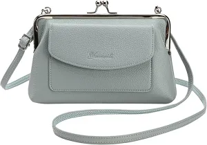 Purses and Shoulder Handbags for Women Crossbody Bag Messenger Bags Soft Bucket Bag In Denim, B4/deep Blue