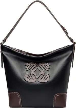 Quality Soft Leather Luxury Handbags For Women Bags Totes High Capacity Bucket Shoulder Bags Ladies Handbag