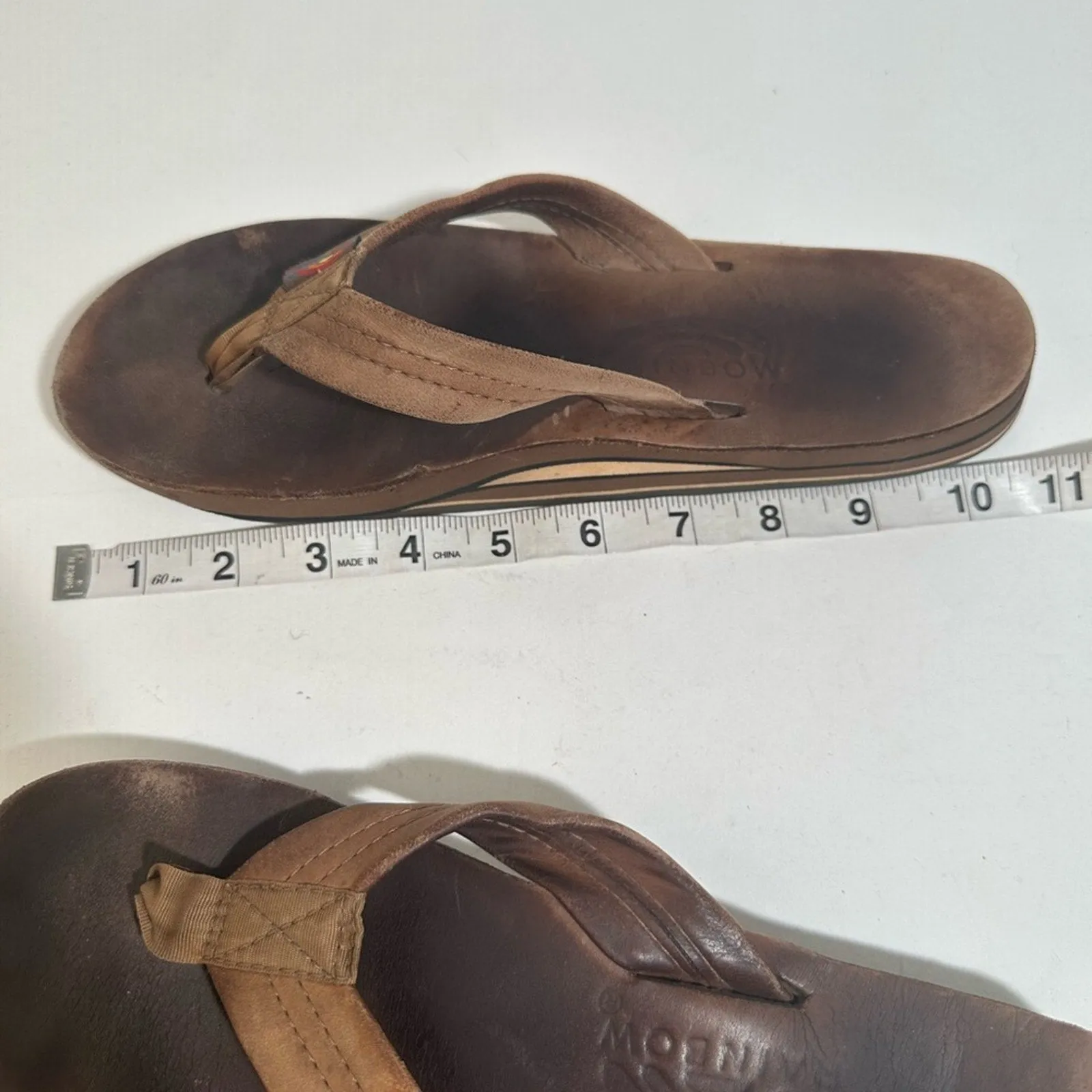 Rainbow Leather Sandals
