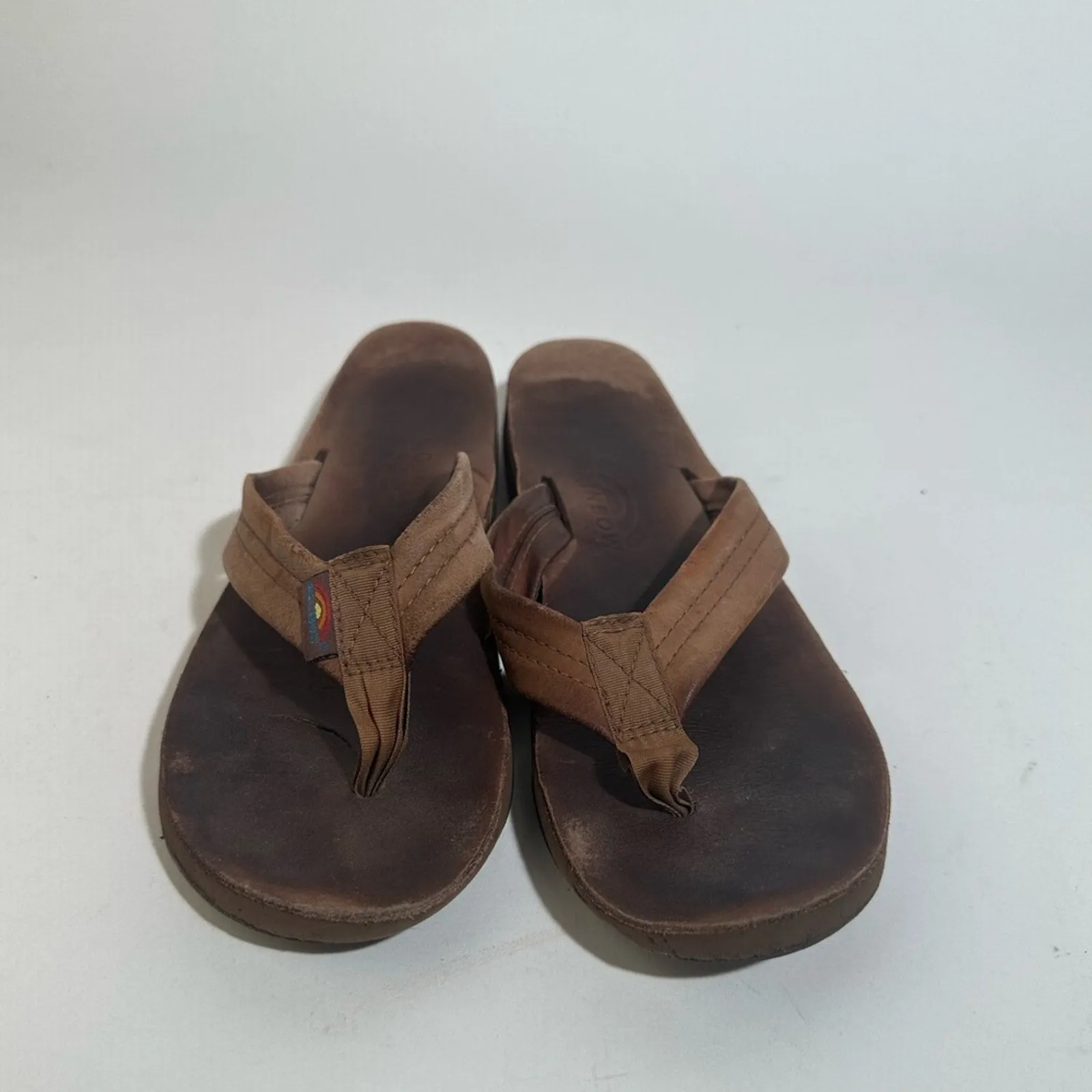 Rainbow Leather Sandals