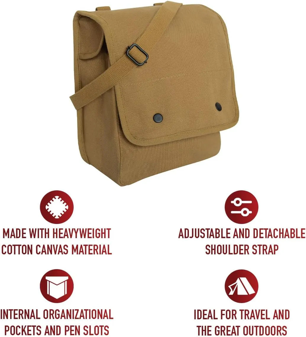 Rothco Canvas Map Case Shoulder Bag