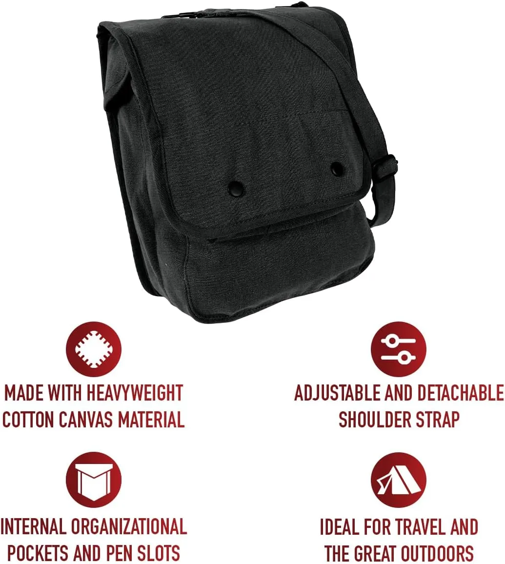 Rothco Canvas Map Case Shoulder Bag