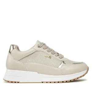 Scarpe Donna LIU JO Johanna 01 Sneakers Running con Inserti in Lurex color Sand