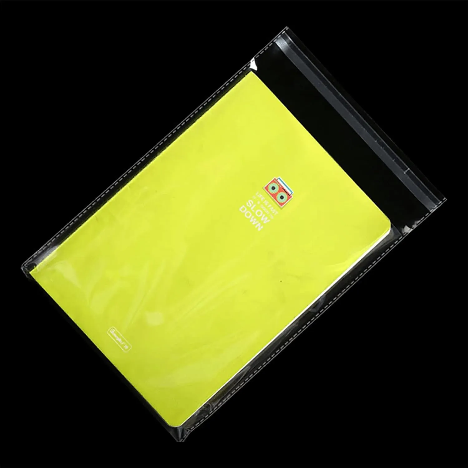 Self Sealing Cellophane Bags, Clear Resealable Bags for Packaging Shirt, 10x14 in, 100 Pcs
