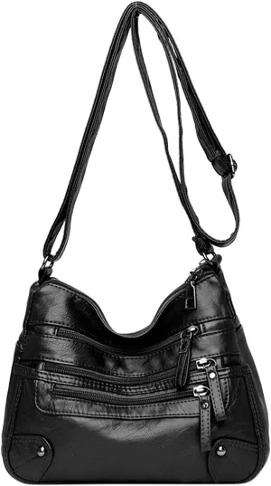 Shopper Handbag Travel Purse Women Soft Leather Shoulder Bags Layer Classic Crossbody Bag Luxury Designer Handbag