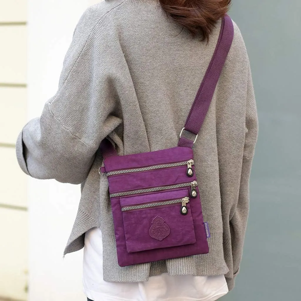 Shoulder Bag Women Nylon Shoulder Bag Elegant Daily Shopping Handbag