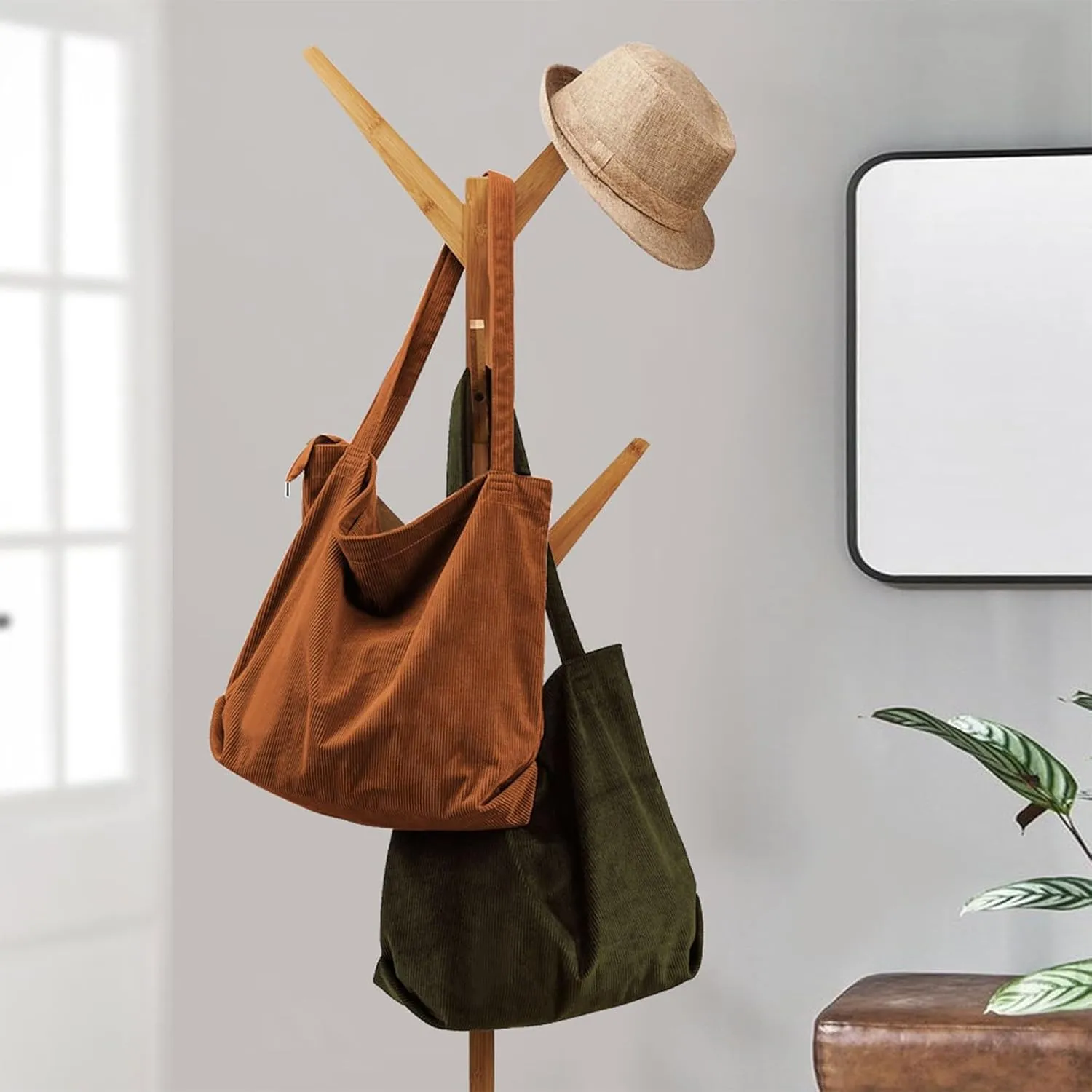 Slouchy Tote Purses Ladies Bags Casual Large Capacity Shopping Handbag Simple Retro Fashion Shoulder Bag