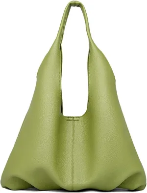 Soft Leather Women's Shoulder Bag, Stylish Minimalist Hobo Purse for Casual and Daily Use