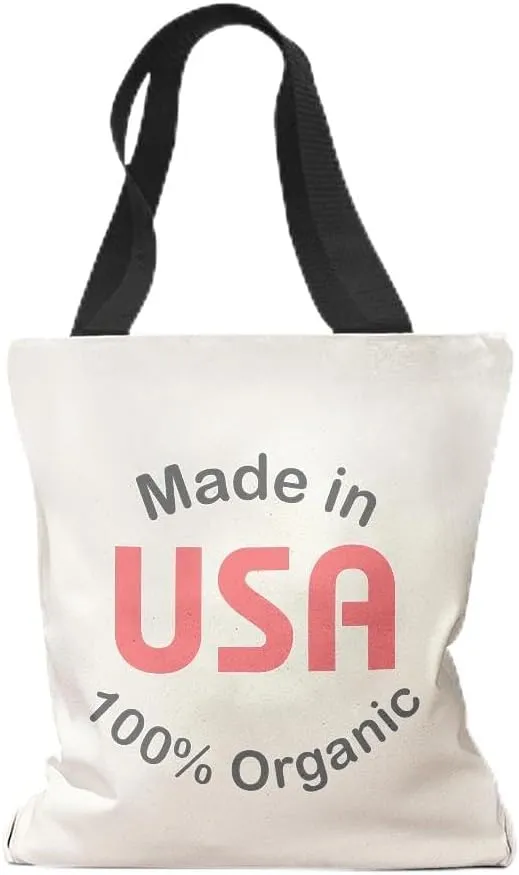 Speedy Pros Canvas Tote Bag for Women Made in Usa 100% American Beach Bags for Women
