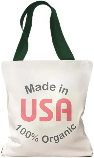 Speedy Pros Canvas Tote Bag for Women Made in Usa 100% American Beach Bags for Women
