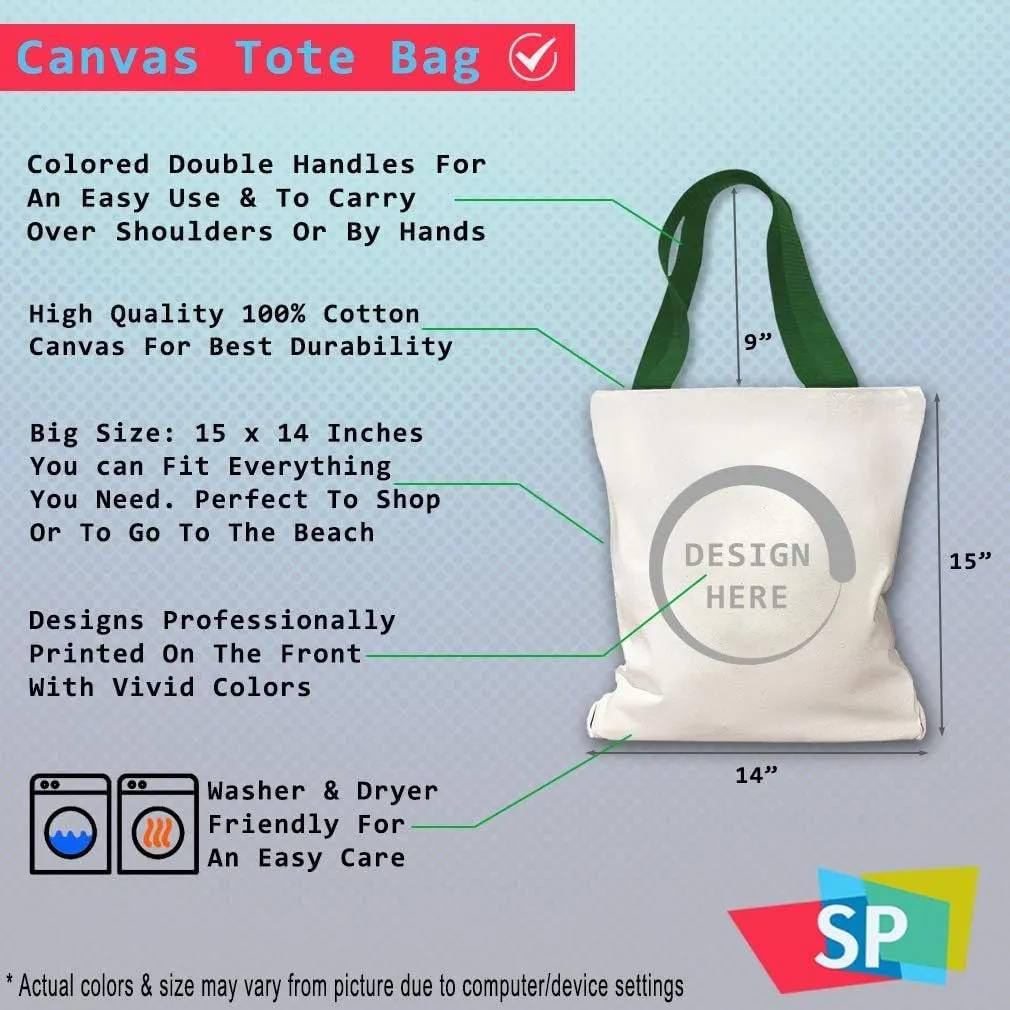 Speedy Pros Canvas Tote Bag for Women Mama of Drama #Girl Mom Mother Beach Bags for Women