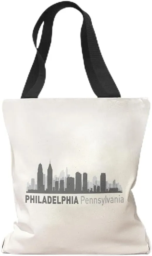 Speedy Pros Canvas Tote Bag for Women Philadelphia City Pride Holidays Lgbtq Beach Bags for Women