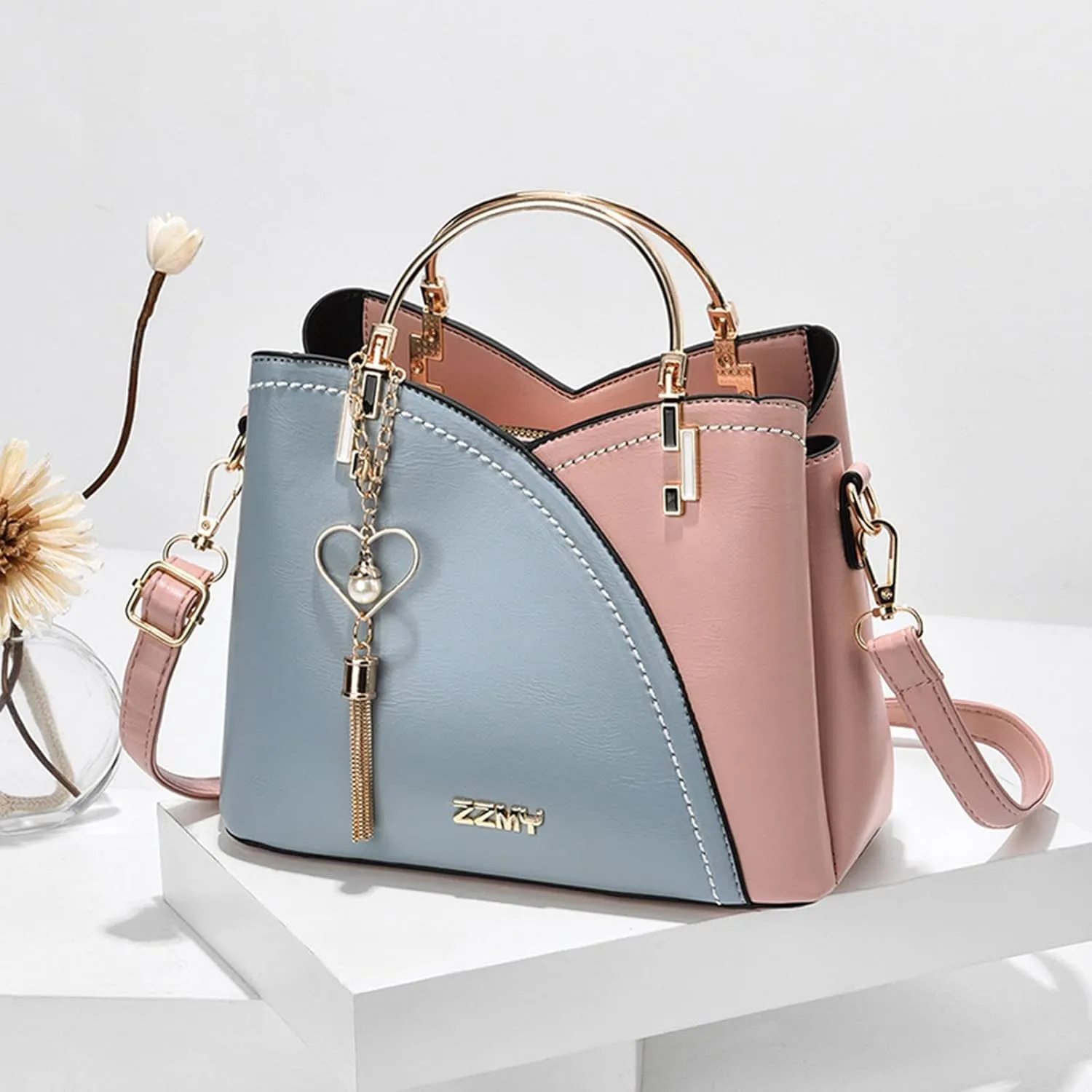 Spring And Summer Trendy Bags Ladies Handbags Shoulder Messenger Bags Large Capacity Handbag Fashion (A, One Size)