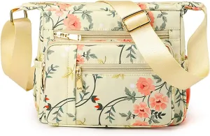 Today Daily Deals Tote Bag For Women Floral Shoulder Handbag Roomy Multiple Pockets Bag For Ladies Crossbody Purse Fashion Cross Body Bags H