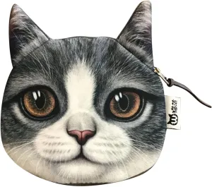 Tote Bag For Women Cat Animal Pattern Purse Mini Small Purse Fashion Wallet Card Holder Purse For Daughter Birthday C
