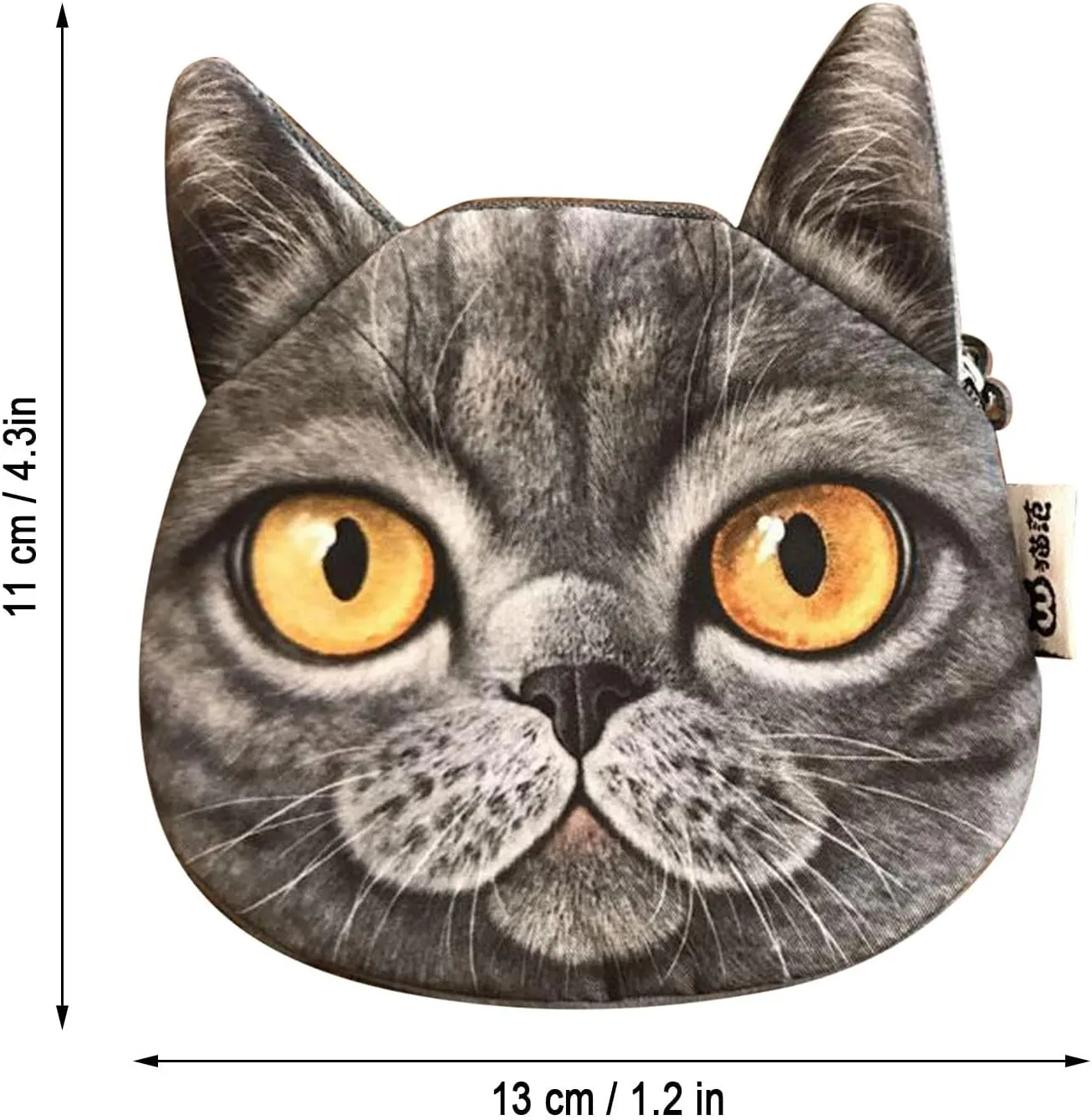 Tote Bag For Women Cat Animal Pattern Purse Mini Small Purse Fashion Wallet Card Holder Purse For Daughter Birthday C