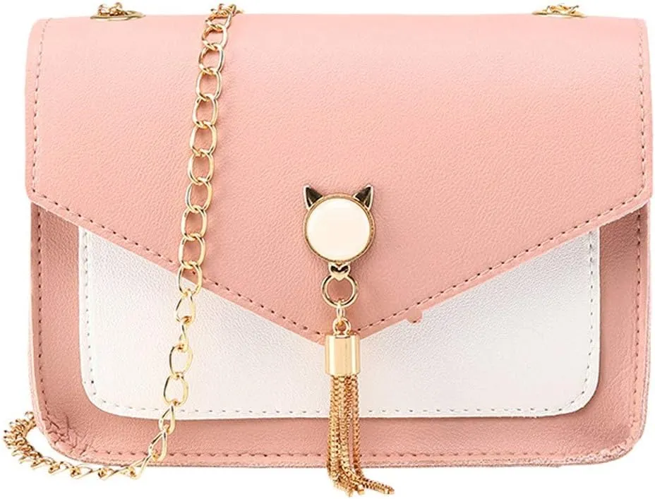 Tote Bag For Women Phone Small Shoulder Cat Women Fringe Bag Bag Messenger Mobile Cover Bag For Shopping Outdoor Essential J