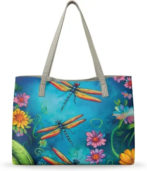 Tote Bags for Women Butterfly Shoulder Hobo Fashion Shopping Tote Bag Women's purse handbags Large Travel Totes