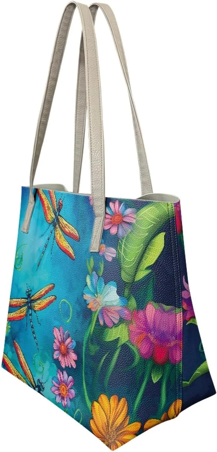 Tote Bags for Women Butterfly Shoulder Hobo Fashion Shopping Tote Bag Women's purse handbags Large Travel Totes