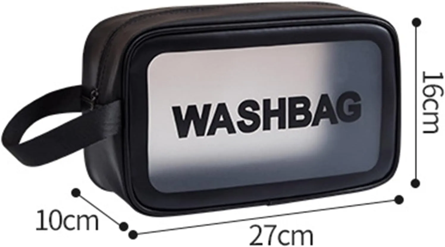 Trendy Ladies Shoulder Bag M Sets Wash Bags With Handle For Travelling Makeup Bags Functional Pvc Storage Bag