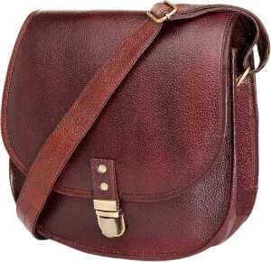 URBAN LEATHER 10 inch   11 inch Crossbody Bag for Girls and Women, Genuine Leather Bags
