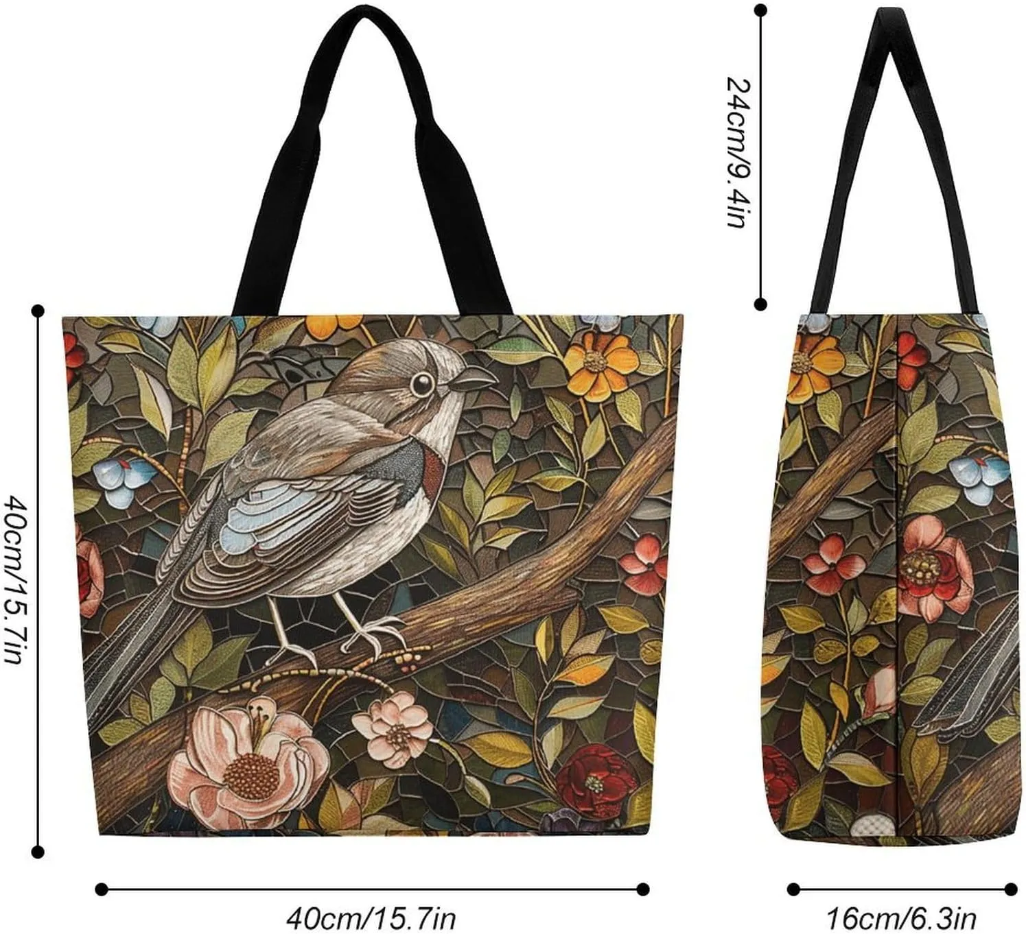 Usa Flag Beach Bag Reusable Tote Bag Foldable Grocery Bags Women Shopping Bags for Daily Essentials