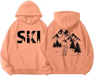 Women's Adult Oversized Green Graphic/Streetwear Hoodie
