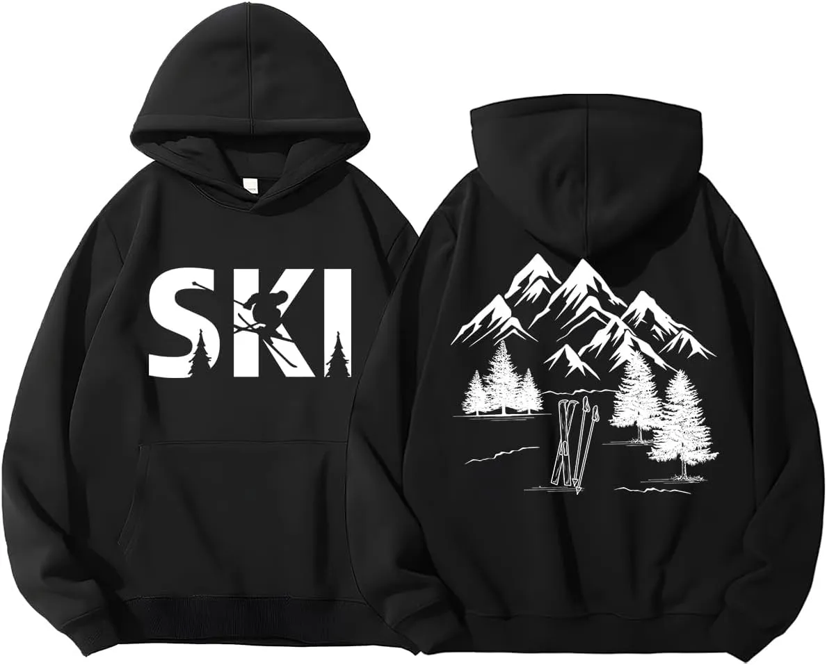 Women's Adult Oversized Green Graphic/Streetwear Hoodie