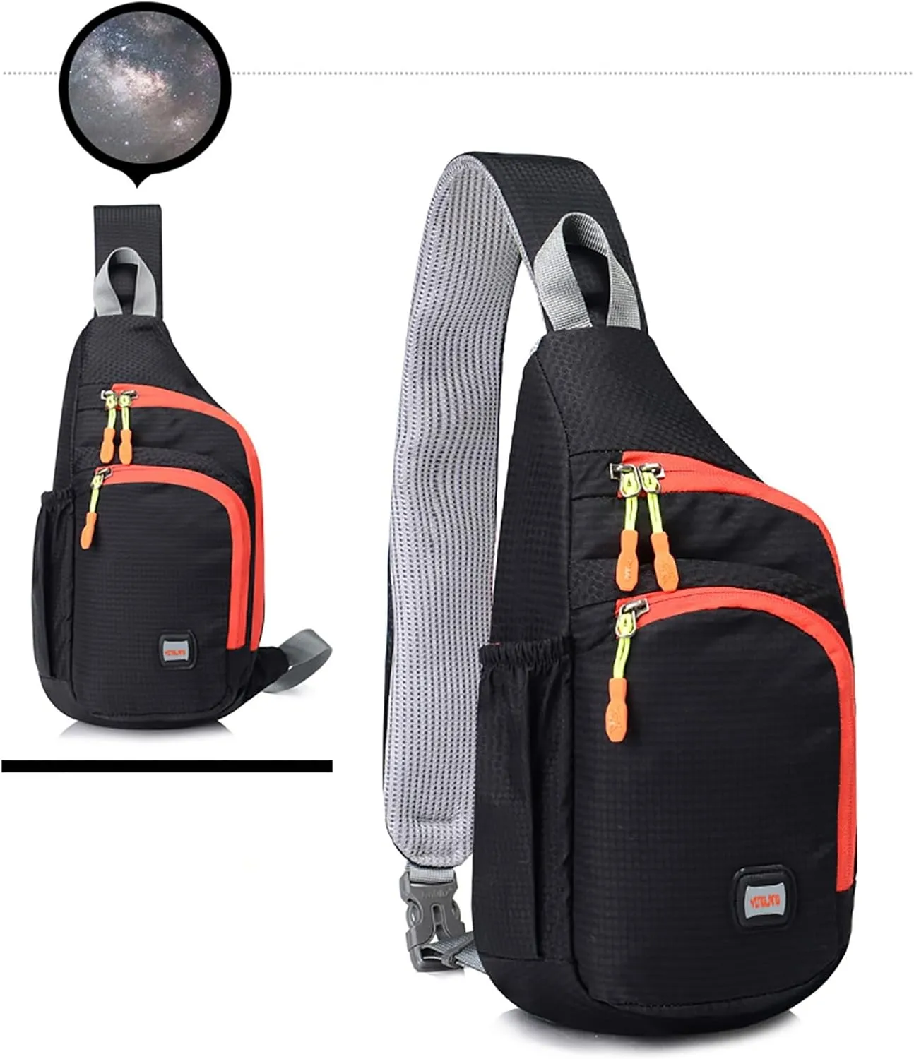 Women's Casual Fashion Crossbody Bag Fashion Purses with Pockets and Compartments Classic Hiking Bag