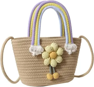 Women's Crossbody Bags,Handbags, Womens Crossbody Bag Fashion Straw Shoulder Bags Bucket Phone for Girls Women Ladies