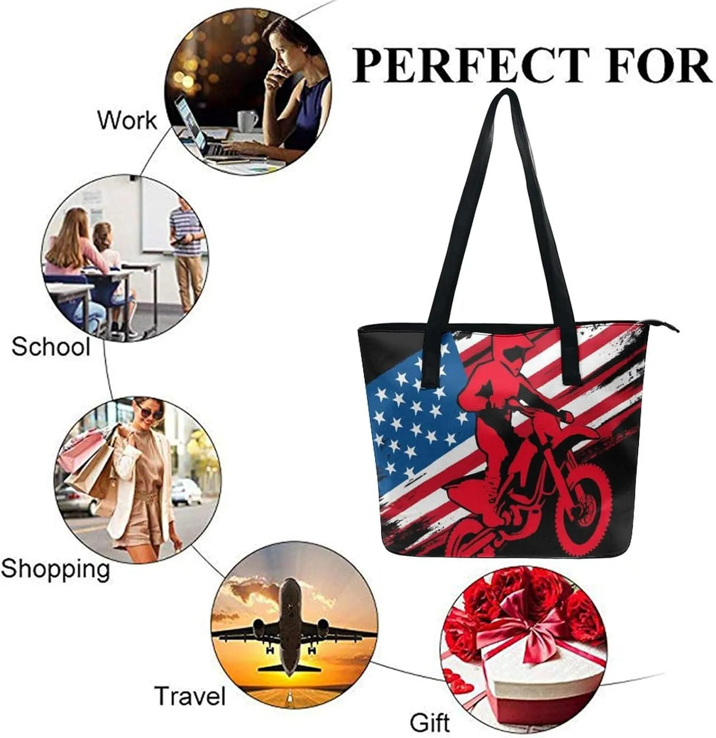 Women's Elegant Leather Shoulder Bag Casual Chic Handbag For Daily Use