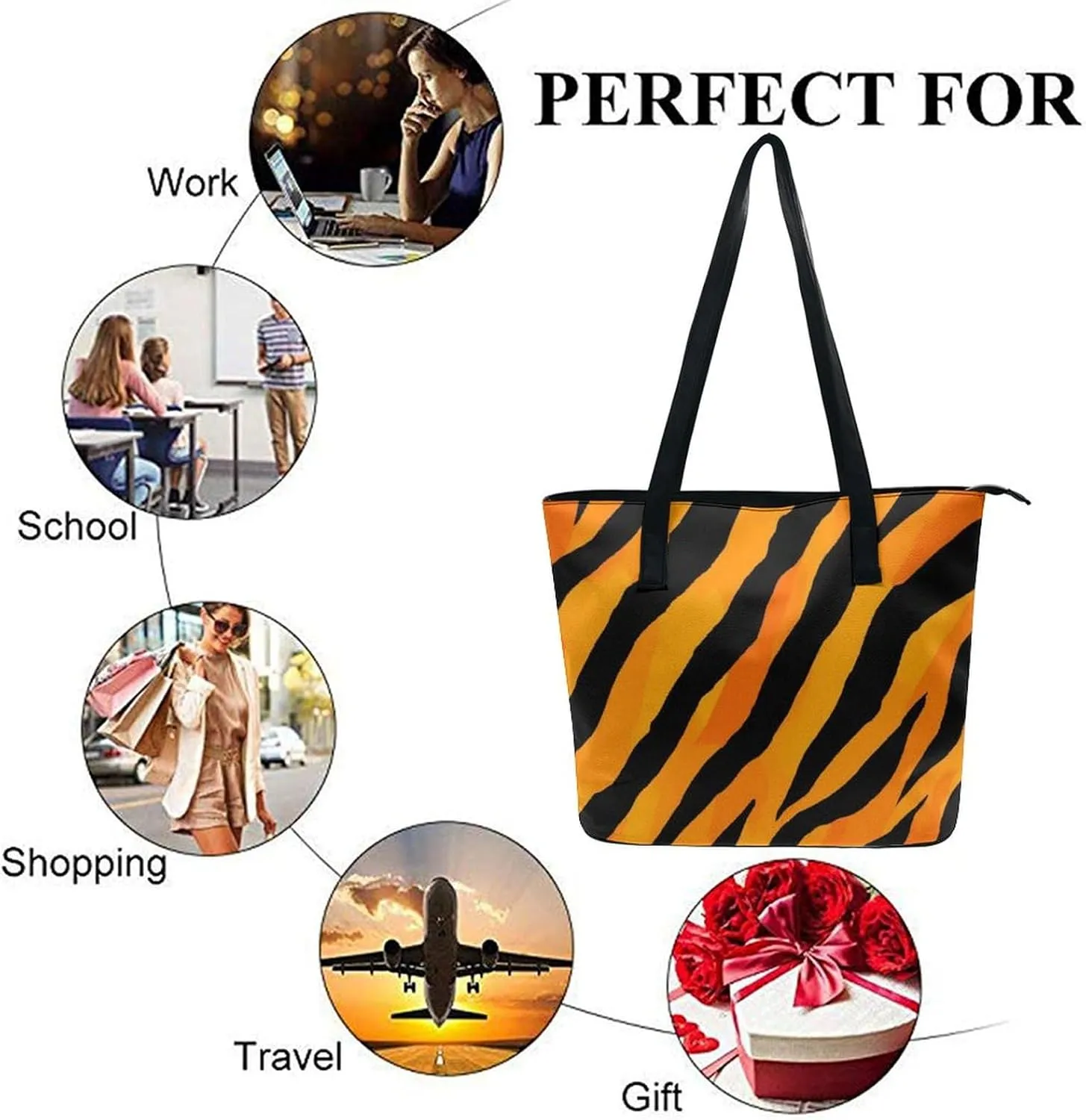 Women's Elegant Leather Shoulder Bag Casual Chic Handbag For Daily Use