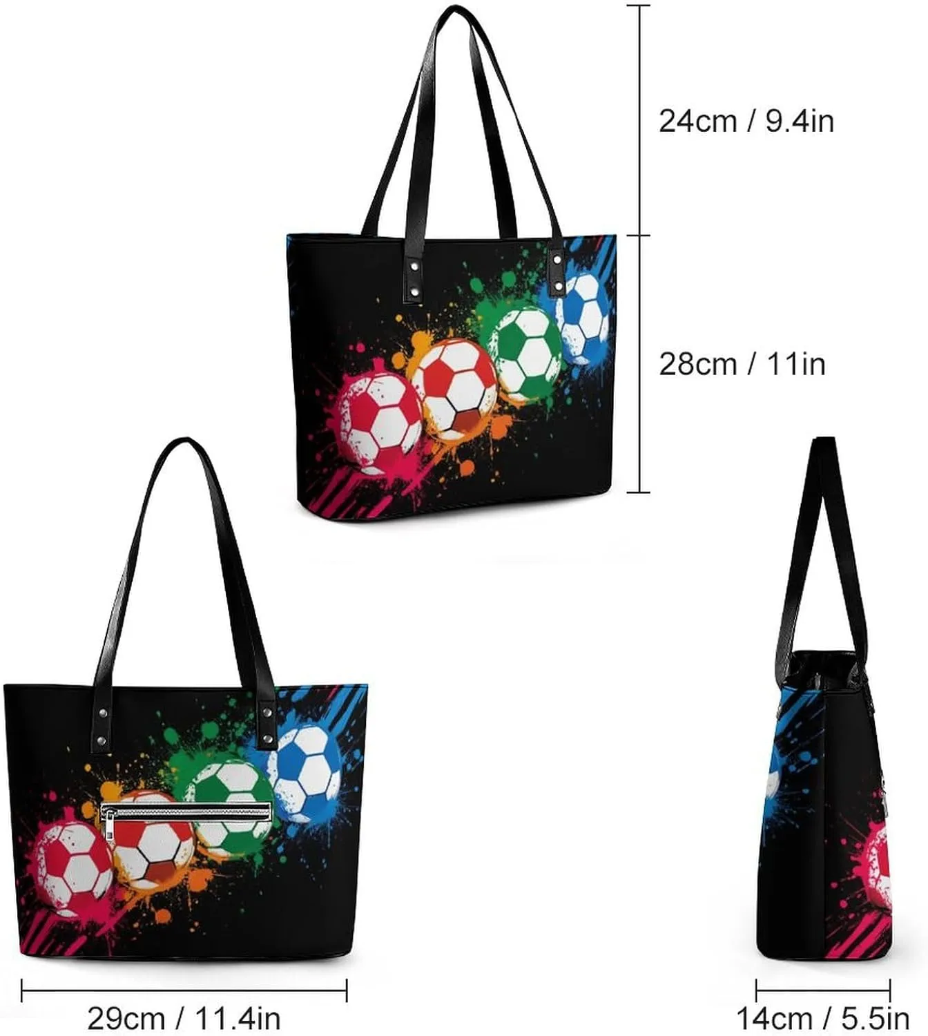 Women's Elegant Leather Shoulder Bag Casual Chic Handbag For Daily Use