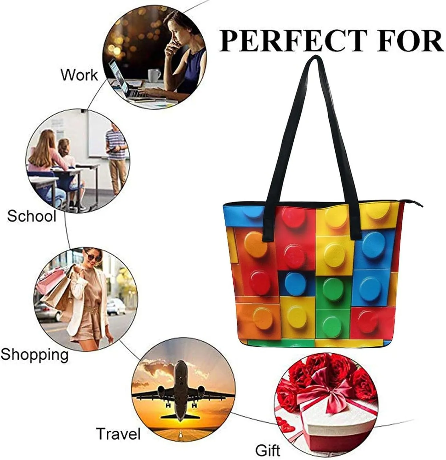 Women's Elegant Leather Shoulder Bag Casual Chic Handbag For Daily Use