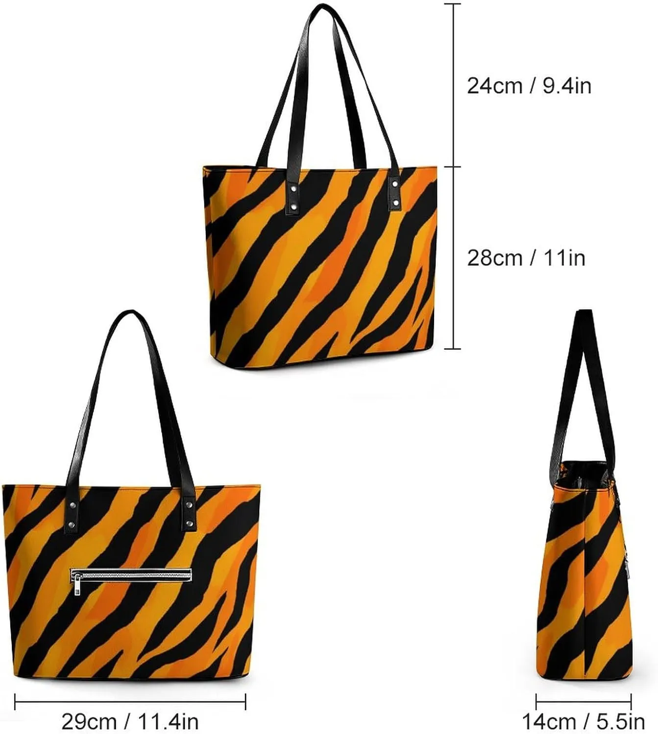Women's Elegant Leather Shoulder Bag Casual Chic Handbag For Daily Use