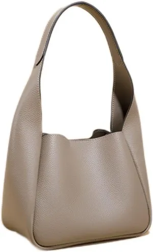 Women's Handbags Shoulder Bags Purses and Handbags Tote Bags Large Capacity Shopping Bags Simple Open Bucket Bags(Camel)