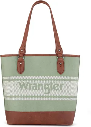 Wrangler Tote Bags for Women Large Causal Shoulder Purse for Daily Use